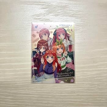 五等分の花嫁 中野一花 中野二乃 中野三玖 中野四葉 中野五月 15 カード 五等分の花嫁【中野一花,中野二乃,中野三玖,中野四葉,中野五月